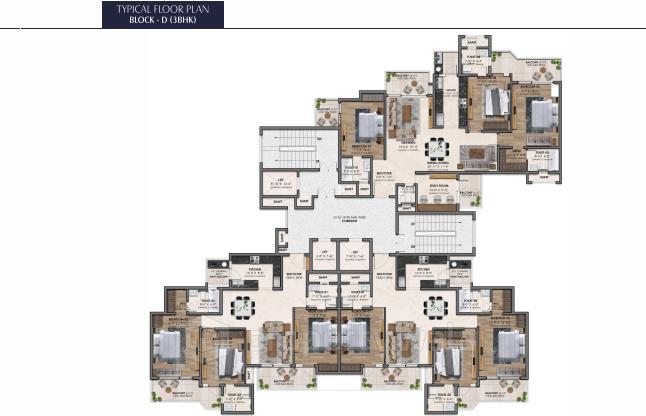 Typical Floor Plan D