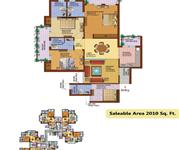 3+1 BHK Floor Plan