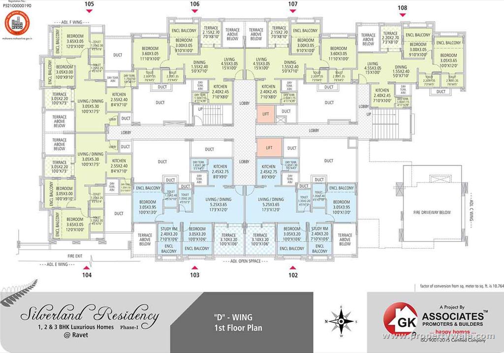 Typical Floor Plan-D