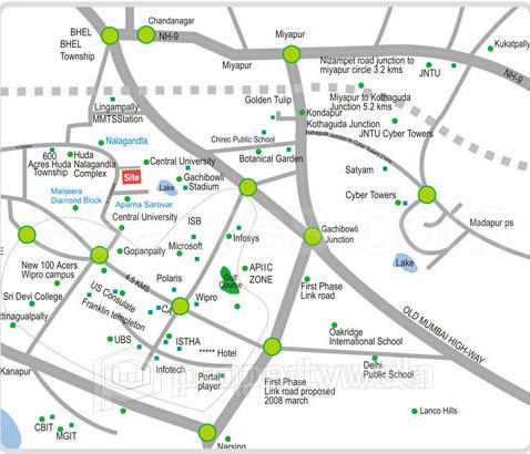 Project - Location Map
