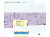 Block 4A First Floor Plan