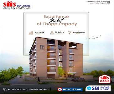 3 Bedroom Independent House for sale in Thoppumpady, Kochi
