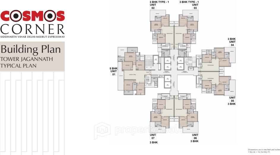 Typical Floor Plan A