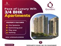 3 BHK & 4 BHK Apartments in Siddharth Vihar By Apex Quebec