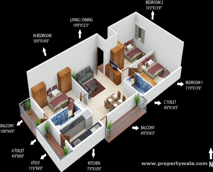 Floor Plan E
