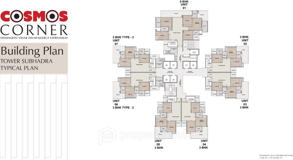 Typical Floor Plan B