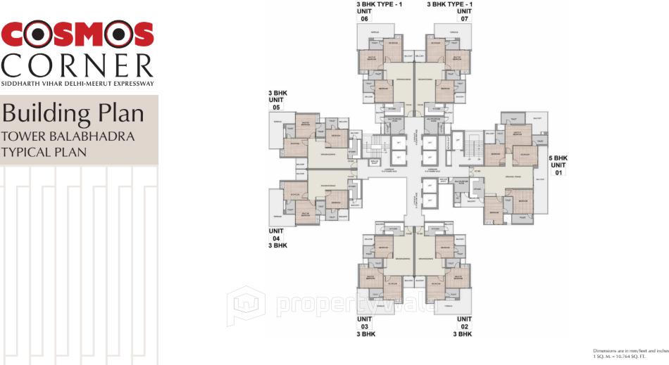 Typical Floor Plan C
