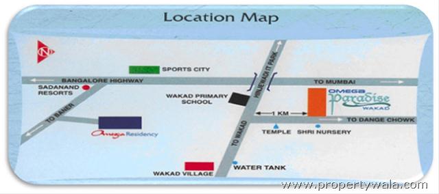 Omega Paradise Wakad Pune Apartment Flat Project