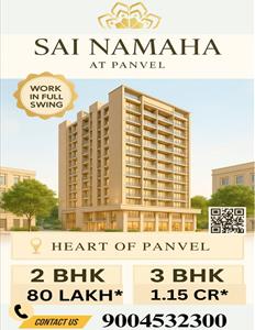 2 Bedroom Apartment for sale in Panvel, Navi Mumbai