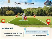 CRDA Approved Layout in Vijayawada (gudavalli)Ready Move