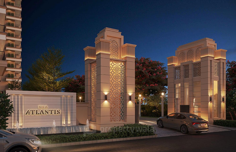 Night Main Entrance