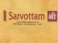 3 Bedroom Flat for sale in Sarvottam Shree, Indirapuram, Ghaziabad