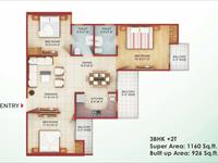 3 Bedroom Flat for sale in Saviour Green Arch, Noida Extension, Greater Noida