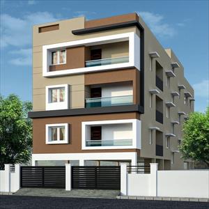 2 Bedroom Apartment for sale in Vadapalani, Chennai