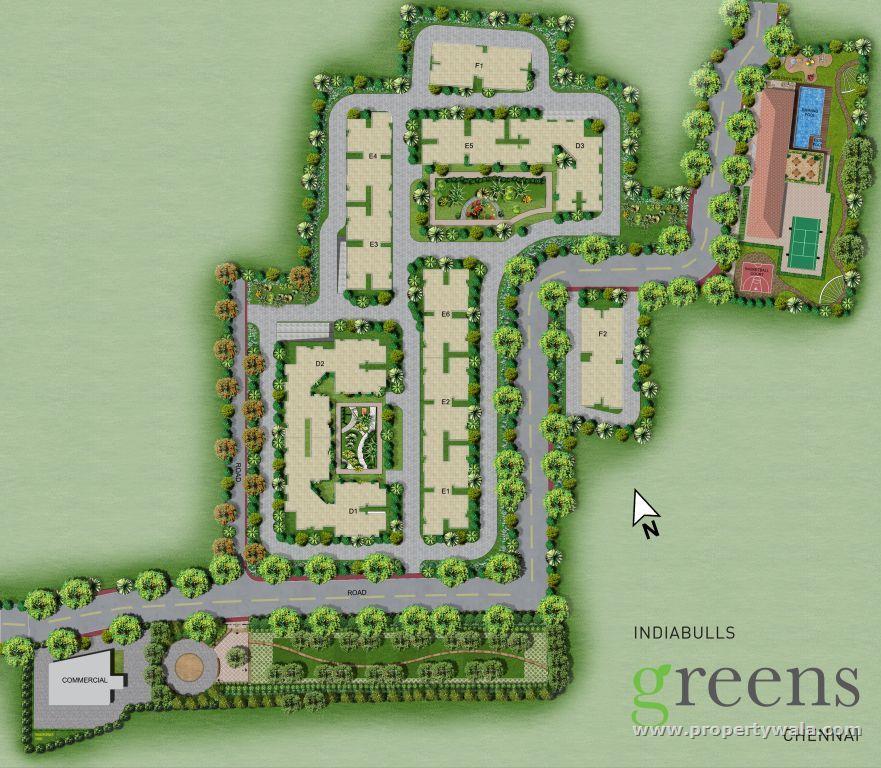 Indiabulls Greens Medavakkam, Chennai Apartment / Flat