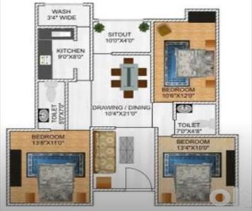 Apartment for sale in Lalghati, Bhopal