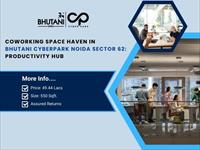 Coworking Space Haven In Bhutani Cyberpark Noida Sector 62