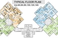 Typical Even Floor Plan