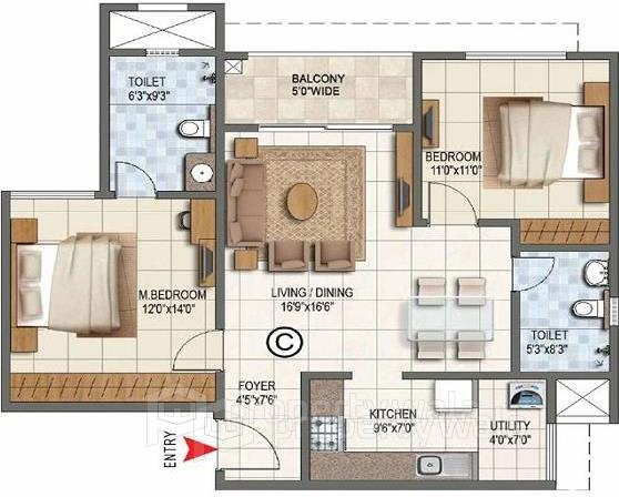 Floor Plan-A