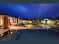 Gated Farm Villa at Pondicherry 10000sqft Land with Private Pool & Barbeque Kitchen