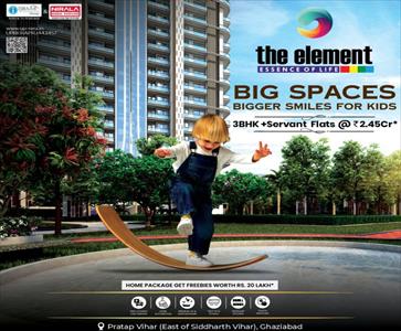 3 Bedroom Apartment for sale in Siddharth Vihar, Ghaziabad