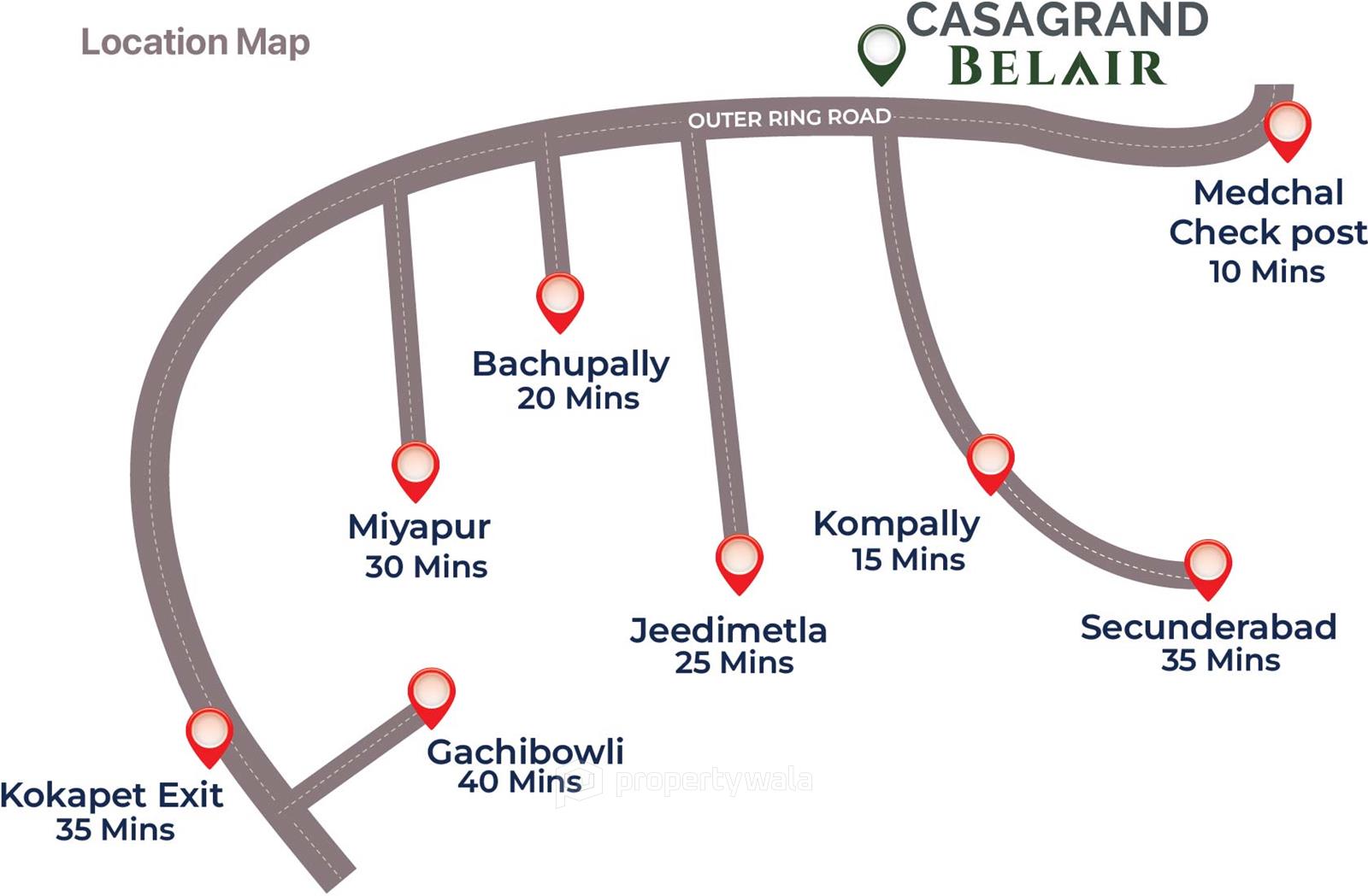 Project - Location Map