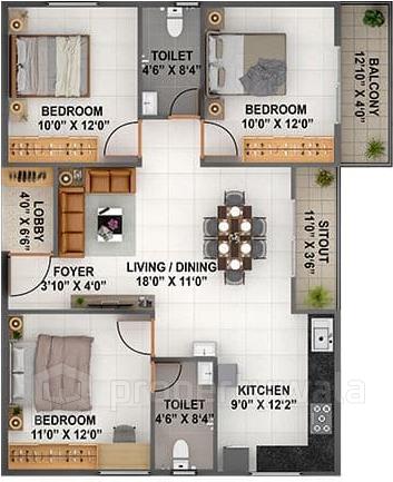 Floor Plan-A
