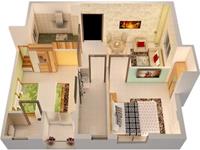 Land Lord Share 2BHK Flat For Sale in Tellapur