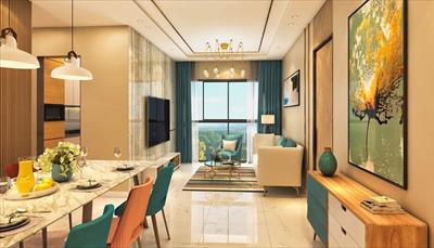 3BHK for sale in Romell Orbis, Andheri East, Mumbai