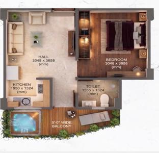 1 Bedroom Apartment for sale in Neemrana, Alwar