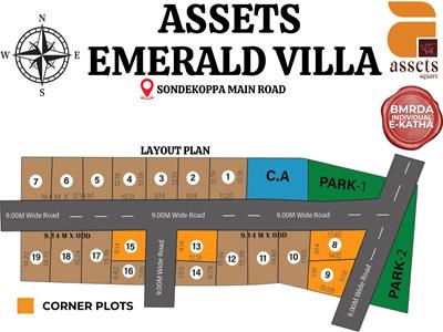 Land for sale in Assets Royal City, Sondekoppa Road area, Bangalore
