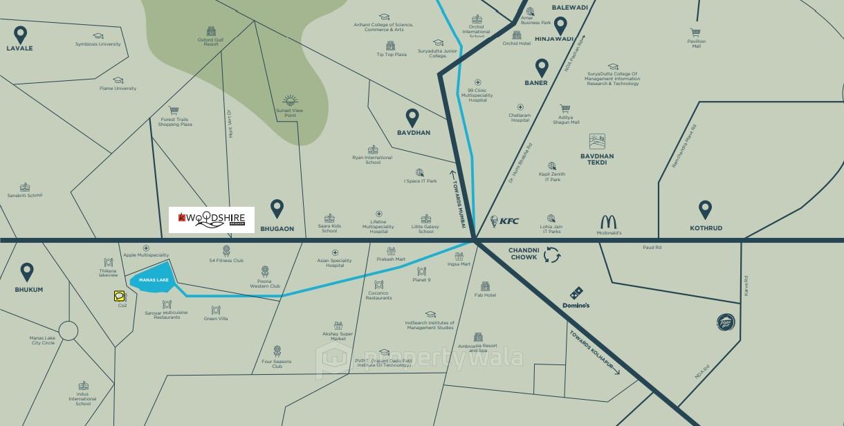 Project - Location Map