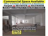 Warehouse / Godown for rent in Rama Road area, New Delhi