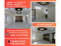 3Bhk 1600sft flats for sale at innerring road Guntur