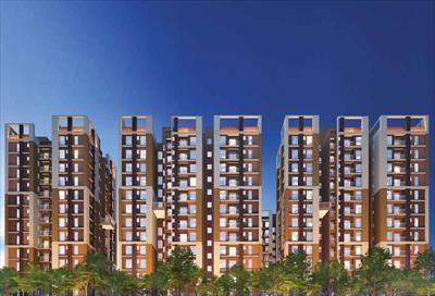 2 Bedroom Apartment for sale in Realmark Seasonss, Joka, Kolkata