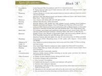 Block-A Specifications