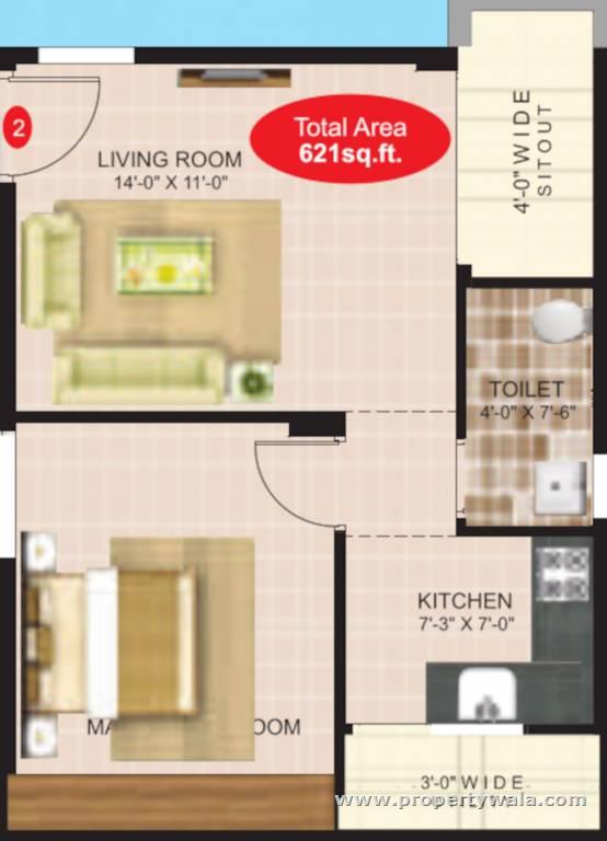 Floor plan-A