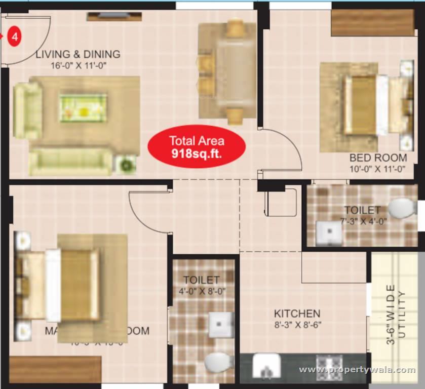 Floor plan-B