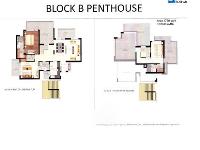 Block-B Penthouse Floor Plan