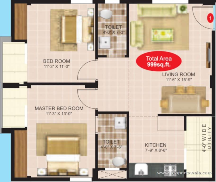 Floor plan-C