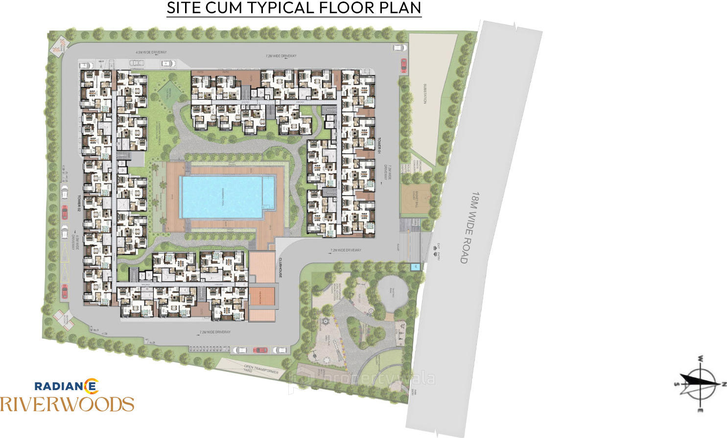 Typical Floor Plan E