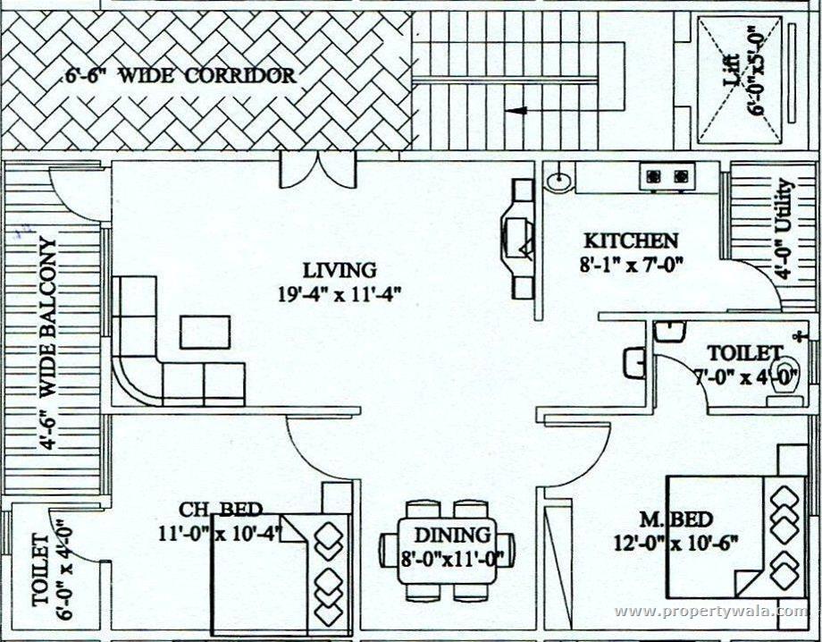 North Facing  3bhk House  Vastu Plan  Autocad Design 