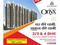 Luxury 2/3 BHK Apartments on NH 24, Ghaziabad by Divyansh Onyx