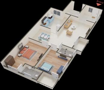 2 Bedroom Apartment for sale in Kovaipudur, Coimbatore