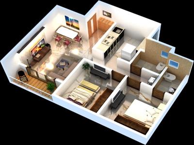 1BHK for sale in Regency Estate, Kalyan East, Thane