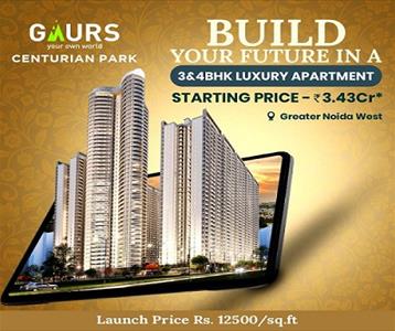 3BHK for sale in Gaur City, Tech Zone 4, Greater Noida