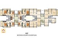 IVY 2nd & 4th Floor Plan