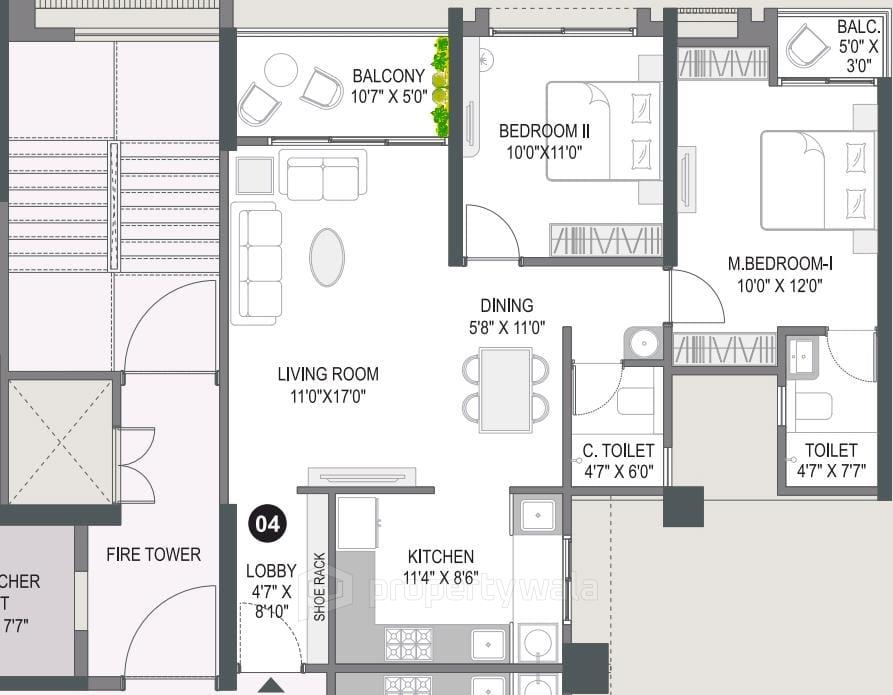 2bhk layout