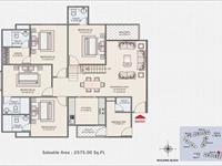 5BHK Penthouse 2575 Sq.Ft.