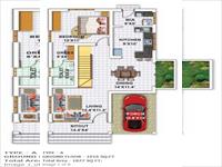 Type A - Ground Floor Plan 1016 Sq. Ft.